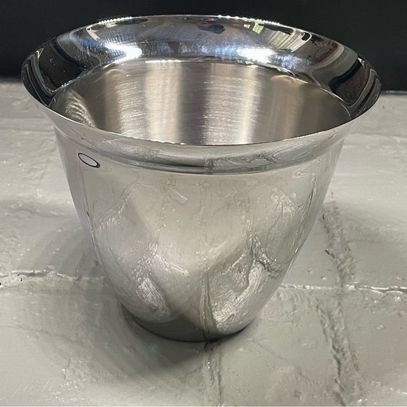 Cromargan WMF stainless steel bar accessories ice bucket and tools holder - Picture 3 of 15